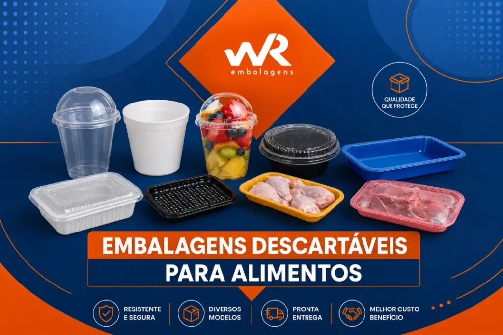 Embalagens Descartáveis para Alimentos