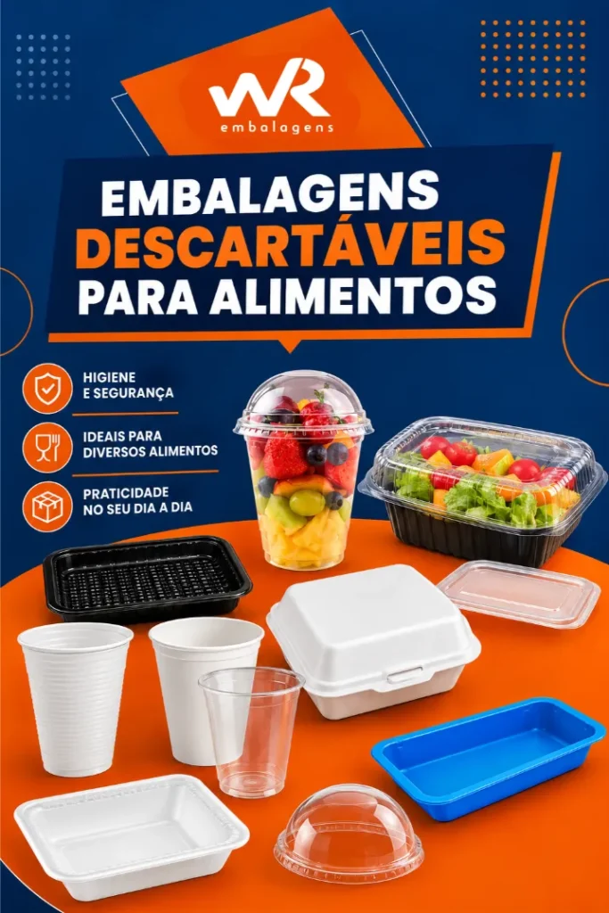 Embalagens Descartáveis para Alimentos