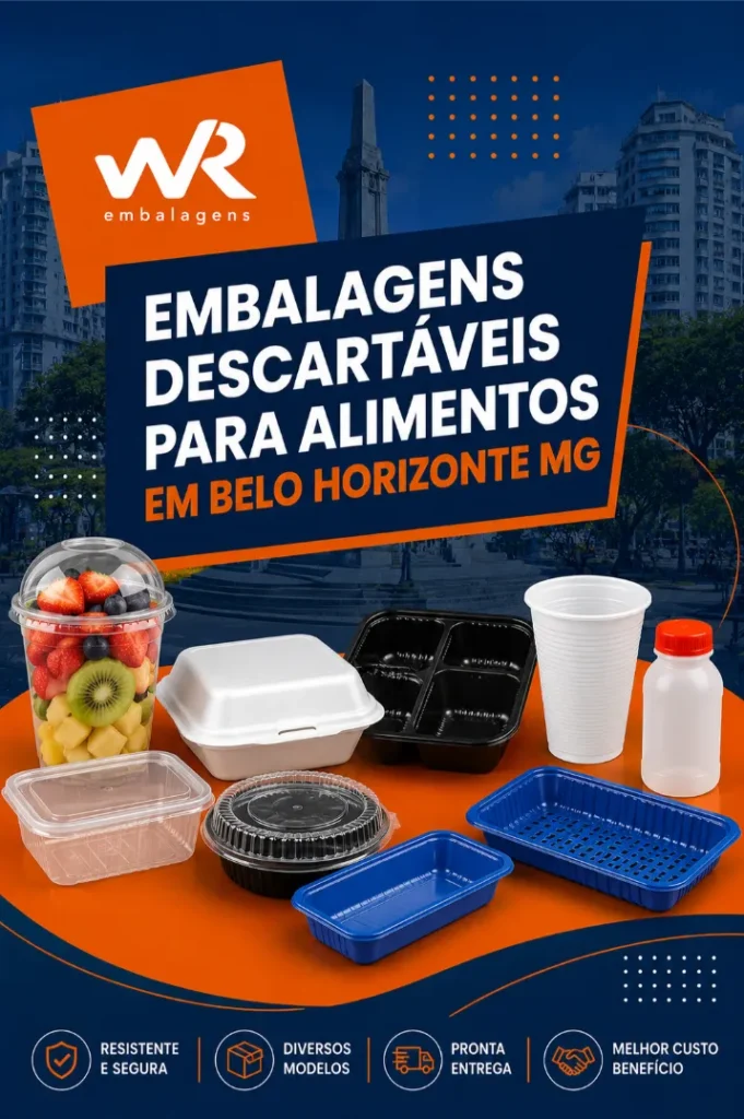 Embalagens Descartáveis para Alimentos em Belo Horizonte
