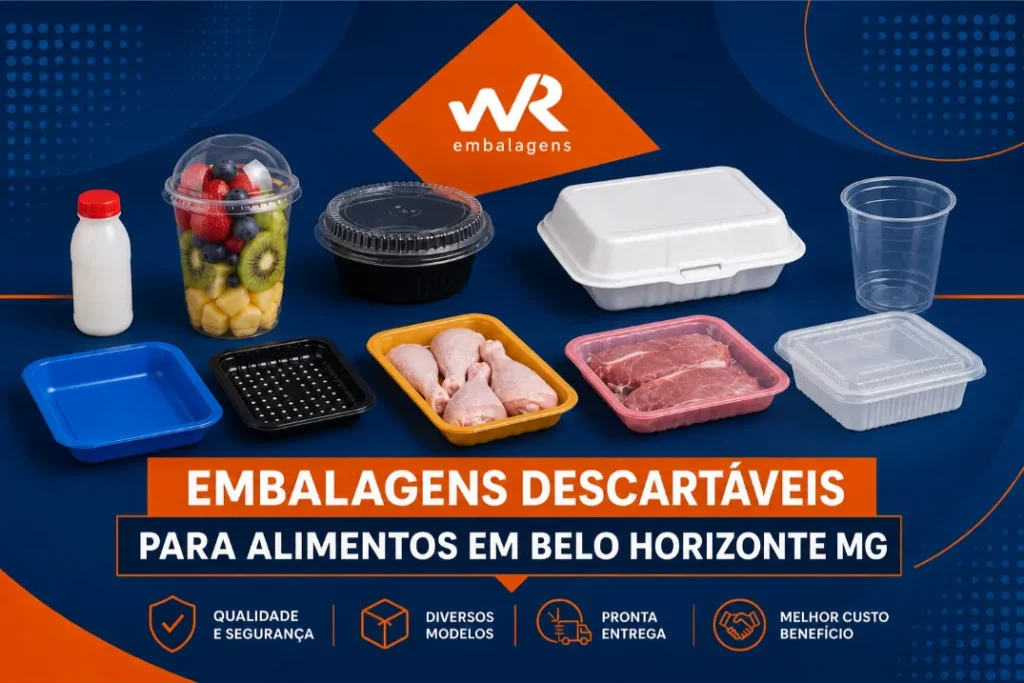 Embalagens Descartáveis para Alimentos em Belo Horizonte MG