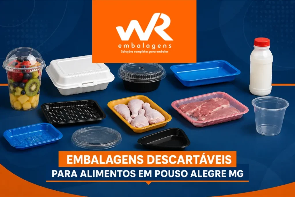 Embalagens Descartáveis para Alimentos em Pouso Alegre MG