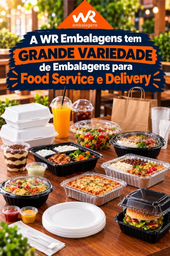 Top 10 Fornecedores de Embalagens para Food Service e Delivery